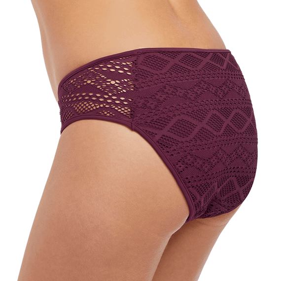 Freya Swim Sundance Bikinibroekje Black Cherry