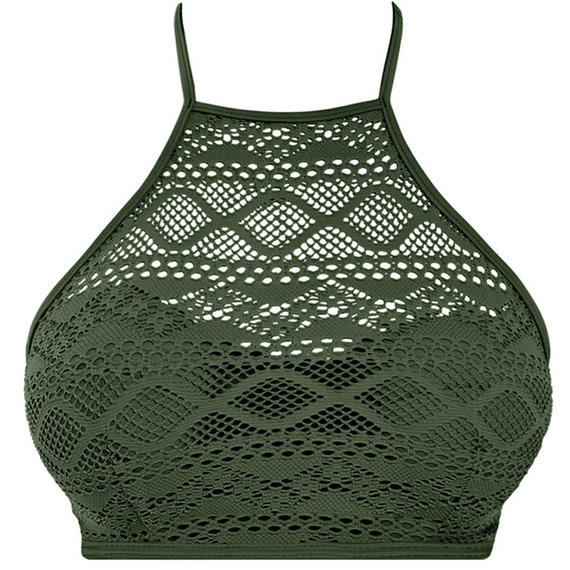 Freya Swim Sundance High Neck Bikinitop Fern