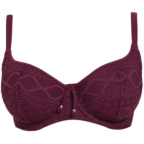 Freya Swim Sundance Padded Bikinitop Black Cherry