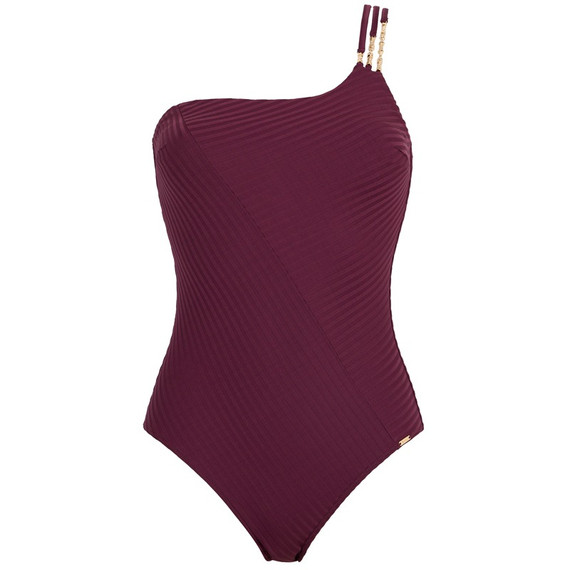 Aubade Badmode Sun Pop One Shoulder Badpak Acai