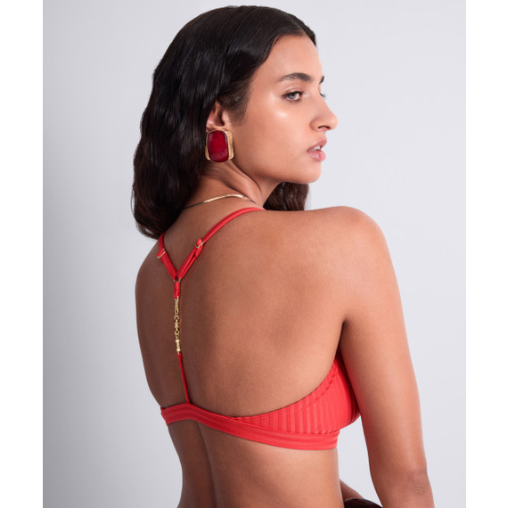 Aubade Badmode Sun Pop Triangle Bikinitop Coral