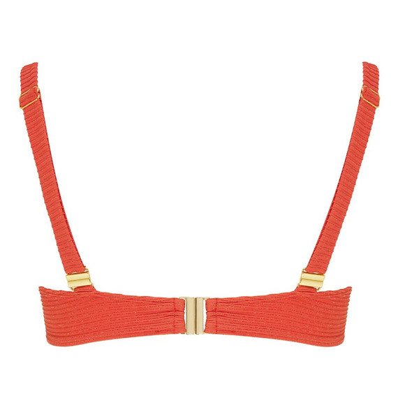 Annadiva Swim Sunrise Voorgevormde Balconette Bikinitop Mandarin