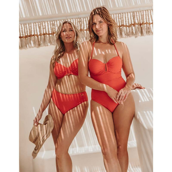 Annadiva Swim Sunrise Full Cup Bikinitop Mandarin