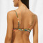 Watercult Sunset Florals Voorgevormde Bikinitop Warm Olive