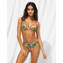 Watercult Sunset Florals Voorgevormde Bikinitop Warm Olive