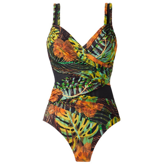 Miraclesuit Sunset Islet Madero Badpak Black Multi