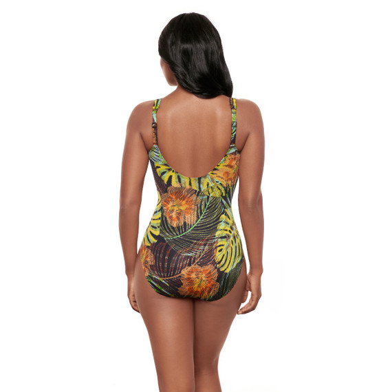 Miraclesuit Sunset Islet Madero Badpak Black Multi