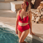Annadiva Swim Sunset Haarband Cerise