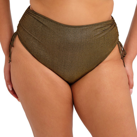 Elomi Swim Sunset Shimmer Verstelbaar Bikinibroekje Gold Rush