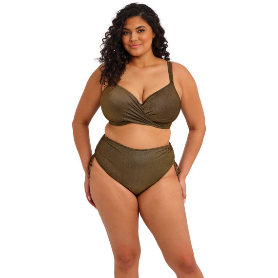 Elomi Swim Sunset Shimmer Verstelbaar Bikinibroekje Gold Rush