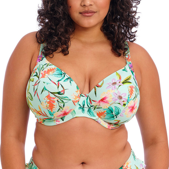 Elomi Swim Sunshine Cove Plunge Bikinitop Aqua