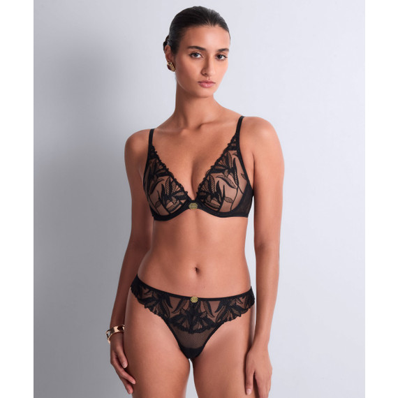 Aubade Sweet Euphoria Plunge BH Black