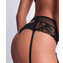 Aubade Sweet Euphoria String Met Jarretels Black