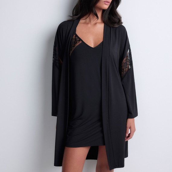 Aubade Sweet Obsession Kimono Black