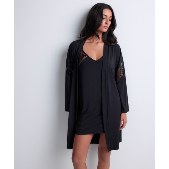Aubade Sweet Obsession Kimono Black