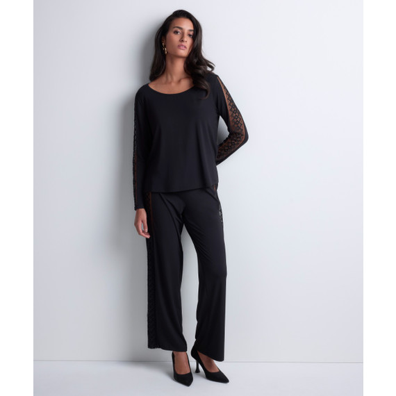 Aubade Sweet Obsession Pyjamahose Black