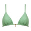 Watercult Swim Sparkle Triangle Bikinitop Sage Shimmer