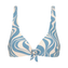 Beachlife Swirl Plunge Bikinitop