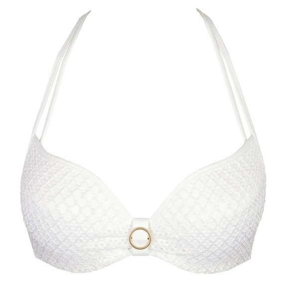 Marie Jo Swim Taleah Hartvorm Bikinitop Elfin White