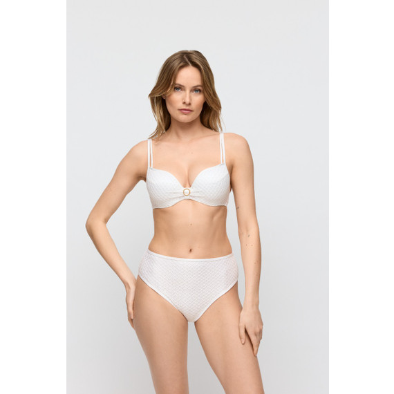 Marie Jo Swim Taleah Hoog Bikinibroekje Elfin White