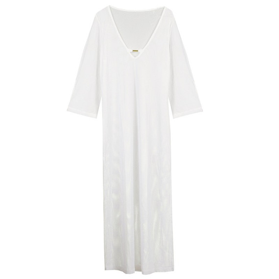 Marie Jo Swim Taleah Kaftan Elfin White