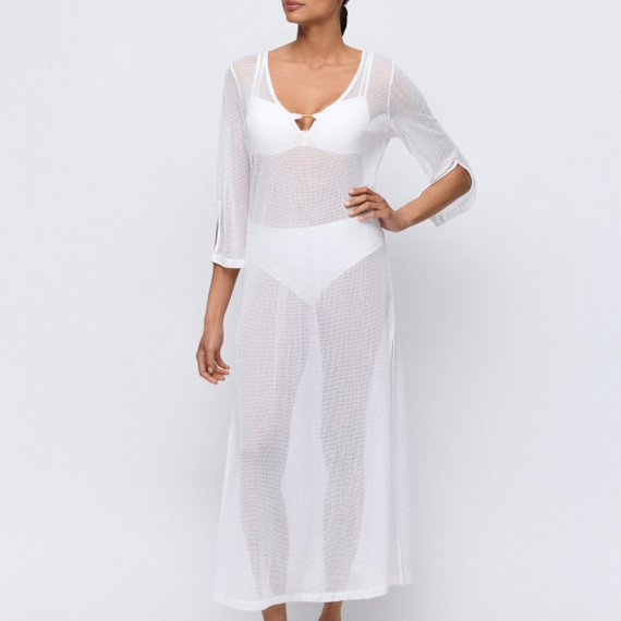 Marie Jo Swim Taleah Kaftan Elfin White