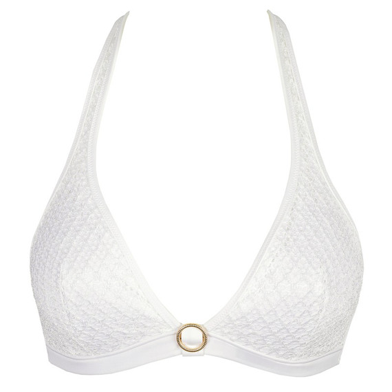 Marie Jo Swim Taleah Triangle Bikinitop Elfin White