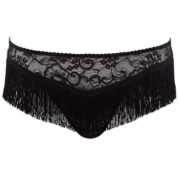 Aubade Boîte à Désir Tanga Slip Black