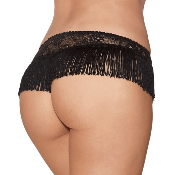 Aubade Boîte à Désir Tanga Slip Black