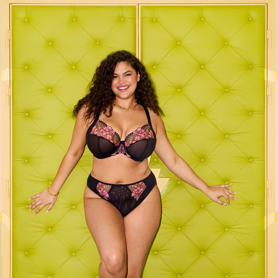 Elomi Teagan Plunge BH Rainbow