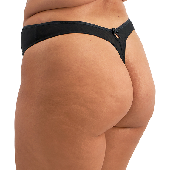 Elomi Teagan String Almond Black