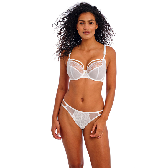 Freya Temptress Plunge BH White