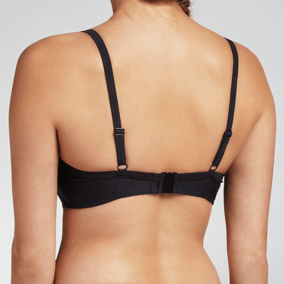 Cyell Texture Beugel Bikinitop Black