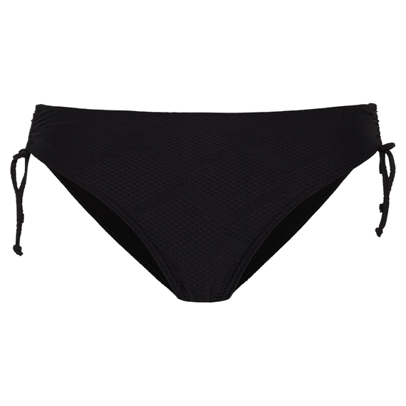 Texture Hohe Bikini-Hose mit seitlichen Bändern