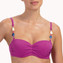 Cyell Texture Viola Bandeau Bikinitop 