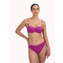 Cyell Texture Viola Bandeau Bikinitop 