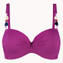 Cyell Texture Viola Voorgevormde Bikinitop 