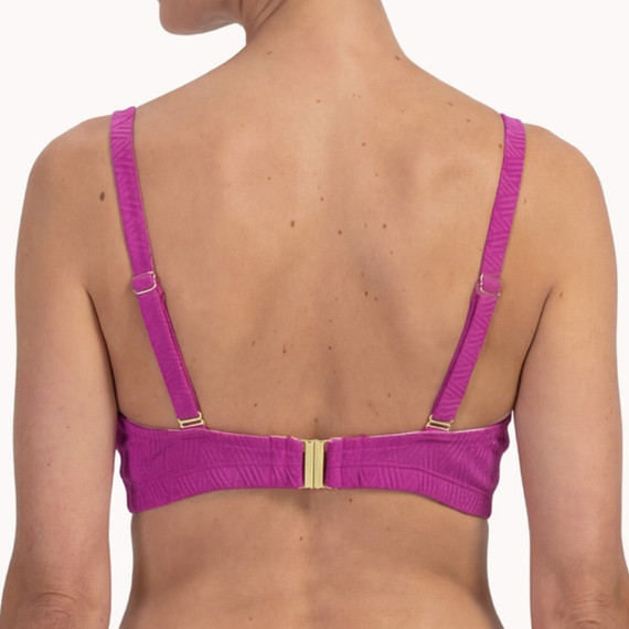 Cyell Texture Viola Voorgevormde Bikinitop 