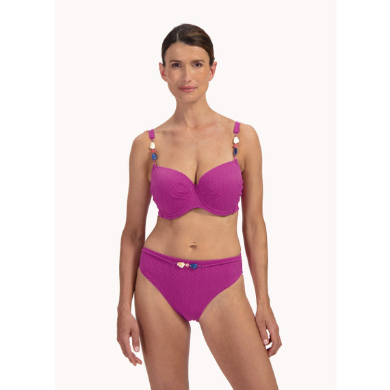 Cyell Texture Viola Voorgevormde Bikinitop 