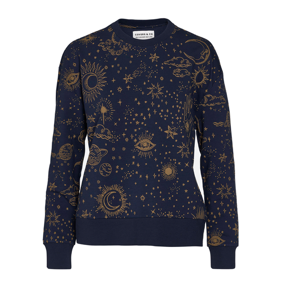 Covers & Co That's the Spirit Trui Nightblue