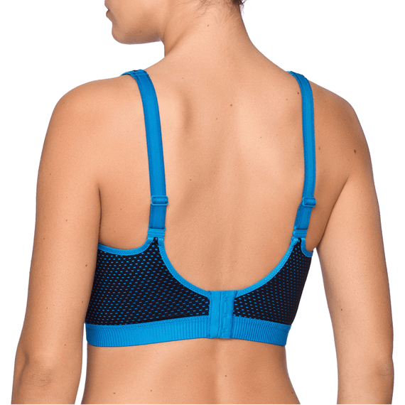 PrimaDonna Sport The Mesh Voorgevormde Sport BH Blue Crush