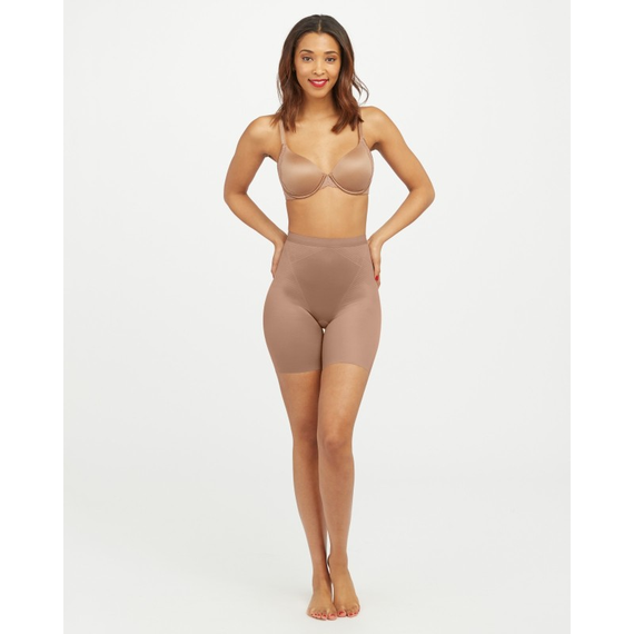 Spanx Thinstincts 2.0 Mid Thigh Short Café Au Lait