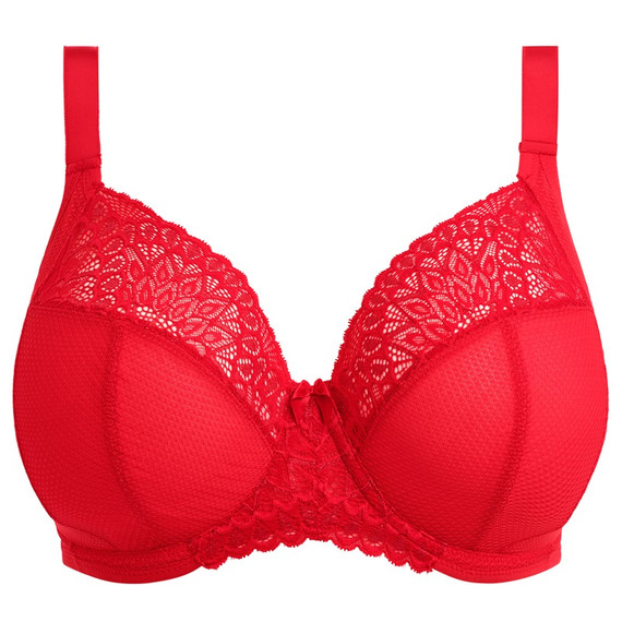 Elomi Tiernie Plunge BH Red