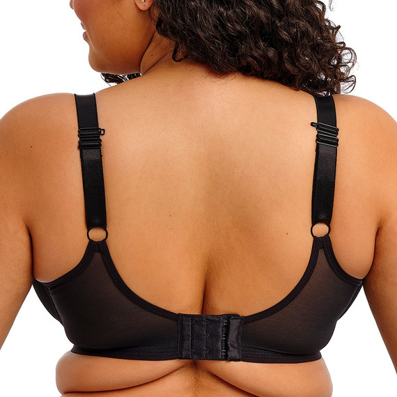 Elomi Lingerie Tiernie Plunge BH Black