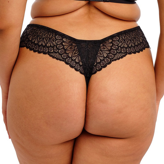 Elomi Lingerie Tiernie String Black