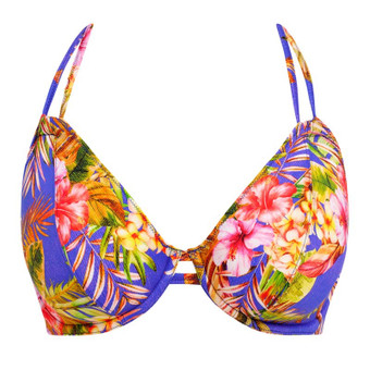 Tiger Valley Halter Bikinitop