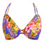 Freya Tiger Valley Halter Bikinitop Ultramarine