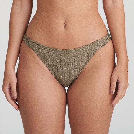Marie Jo Swim Tinjis Brazilian Bikini Hose Golden Olive