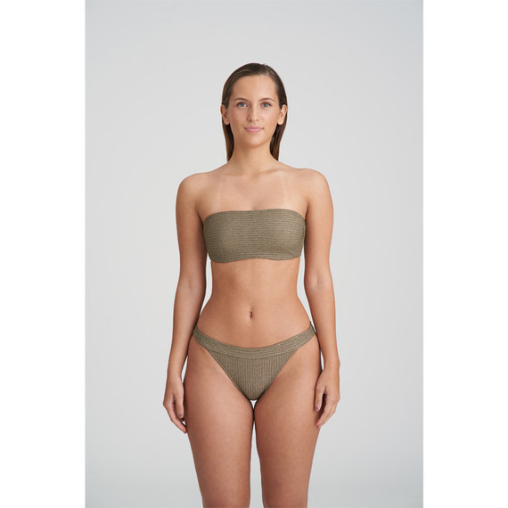Marie Jo Swim Tinjis Trägerloser Bikini Oberteil Golden Olive