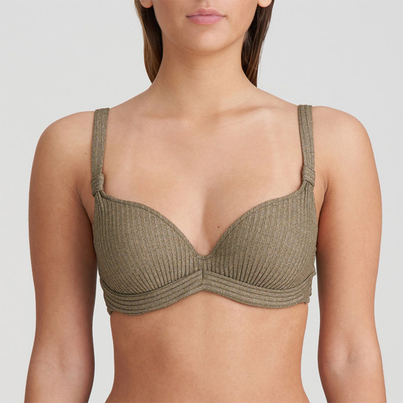 Marie Jo Swim Tinjis Vorgeformtes Bikini Oberteil Golden Olive